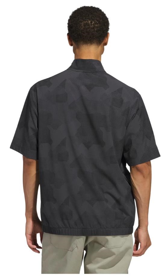 Adidas Go-To DWR short sleeve half-zip Herren Sweatshirt, schwarz