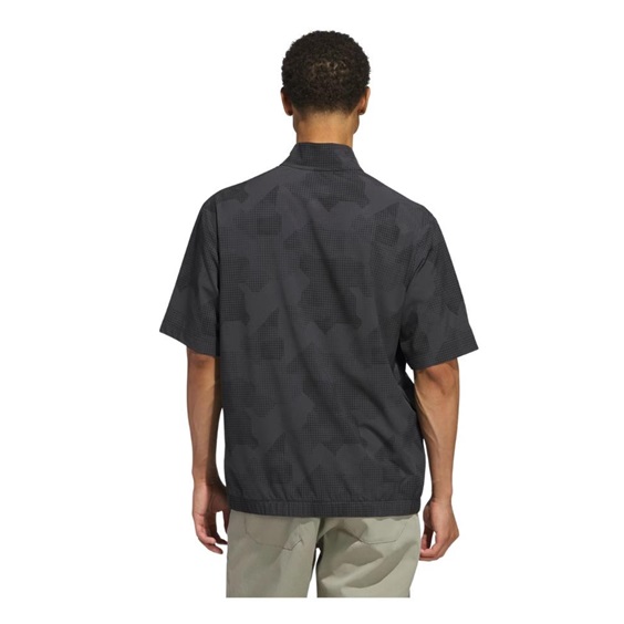 Adidas Go-To DWR short sleeve half-zip Herren Sweatshirt, schwarz
