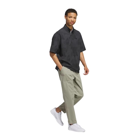 Adidas Go-To DWR short sleeve half-zip Herren Sweatshirt, schwarz