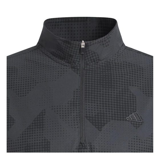 Adidas Go-To DWR short sleeve half-zip Herren Sweatshirt, schwarz