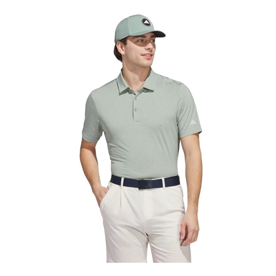 Adidas Ultimate365 Mini Bunker Herren Poloshirt, silver green