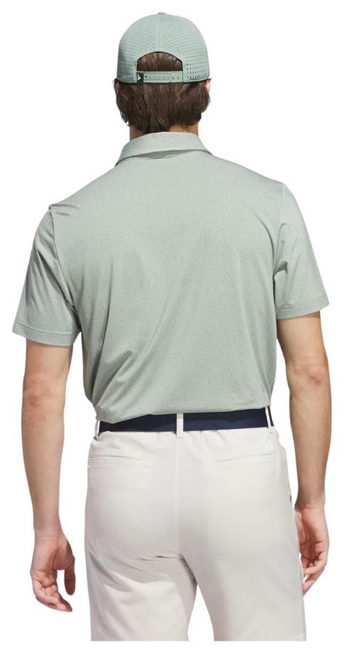 Adidas Ultimate365 Mini Bunker Herren Poloshirt, silver green