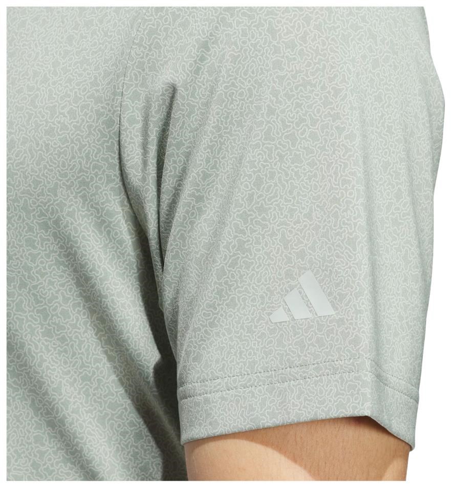 Adidas Ultimate365 Mini Bunker Herren Poloshirt, silver green