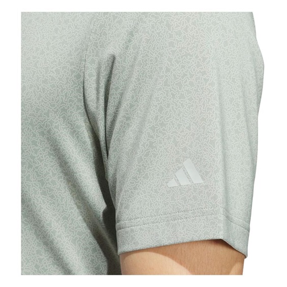 Adidas Ultimate365 Mini Bunker Herren Poloshirt, silver green