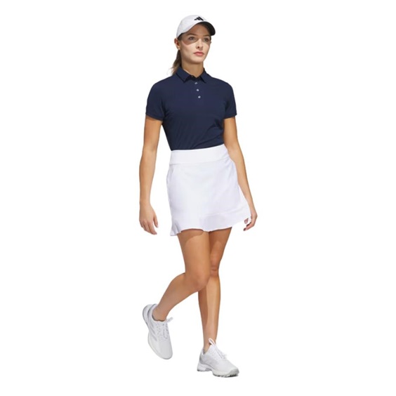 Adidas Ultimate365 Frilled Golfrock, weiss