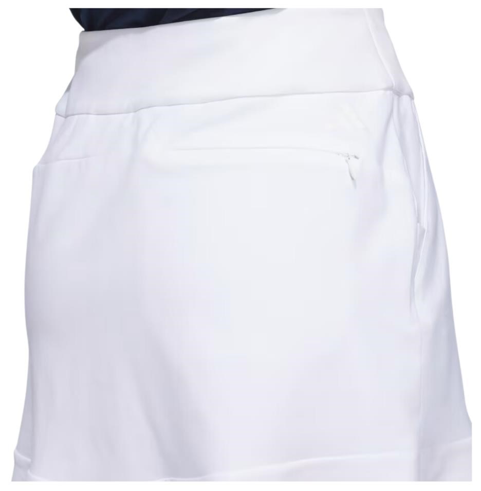 Adidas Ultimate365 Frilled Golfrock, weiss