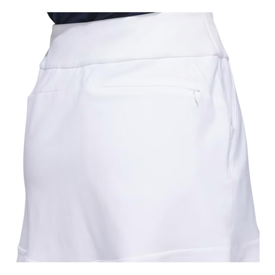 Adidas Ultimate365 Frilled Golfrock, weiss