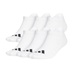 Adidas Ankle Herren Socken, 6Paar, weiss