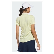 Adidas Ultimate365 Diamond Jacquard Damen Poloshirt, powder yellow