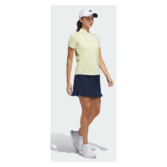 Adidas Ultimate365 Diamond Jacquard Damen Poloshirt, powder yellow