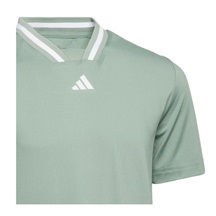 Adidas Collar Junior Poloshirt, silver green