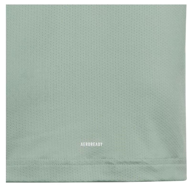 Adidas Collar Junior Poloshirt, silver green