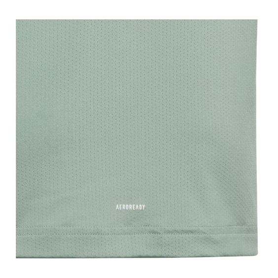 Adidas Collar Junior Poloshirt, silver green