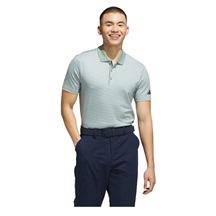 Adidas Beyond Textured Herren Poloshirt, silver green