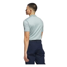 Adidas Beyond Textured Herren Poloshirt, silver green