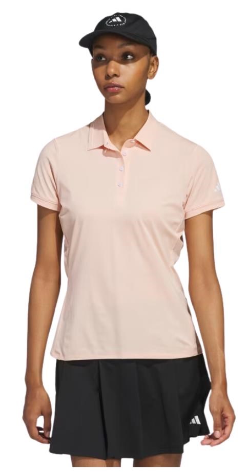 Adidas Ultimate365 Tour Twistknit Damen Poloshirt, powder coral