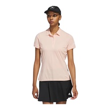 Adidas Ultimate365 Tour Twistknit Damen Poloshirt, powder coral