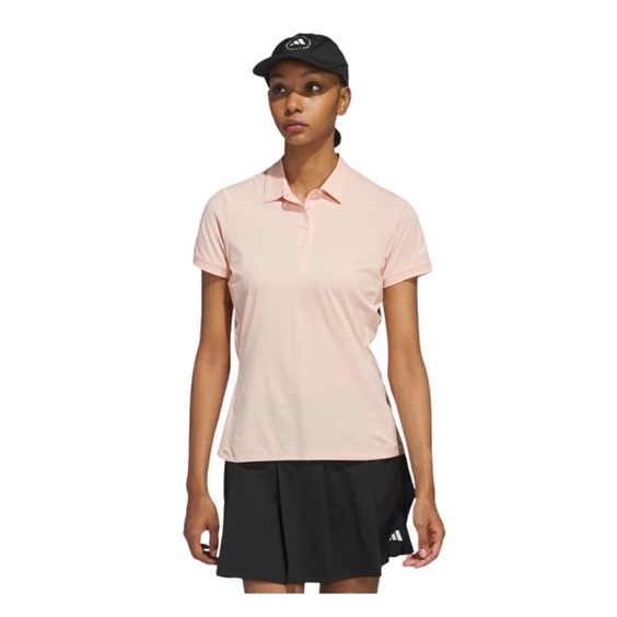 Adidas Ultimate365 Tour Twistknit Damen Poloshirt, powder coral
