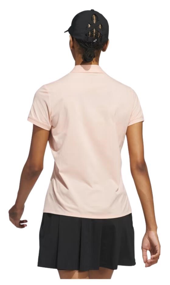 Adidas Ultimate365 Tour Twistknit Damen Poloshirt, powder coral