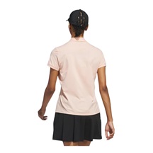 Adidas Ultimate365 Tour Twistknit Damen Poloshirt, powder coral