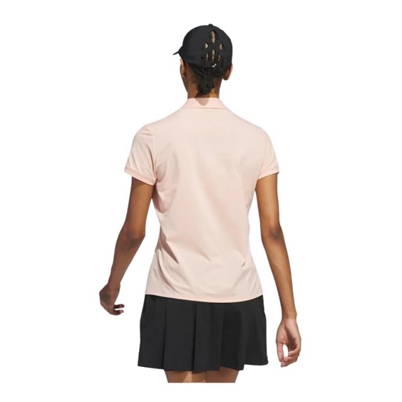 Adidas Ultimate365 Tour Twistknit Damen Poloshirt, powder coral