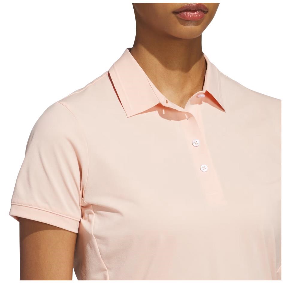 Adidas Ultimate365 Tour Twistknit Damen Poloshirt, powder coral