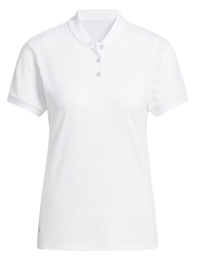 Adidas Ultimate365 Diamond Jacquard Damen Poloshirt, weiss