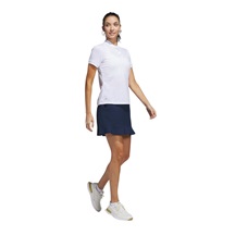Adidas Ultimate365 Diamond Jacquard Damen Poloshirt, weiss