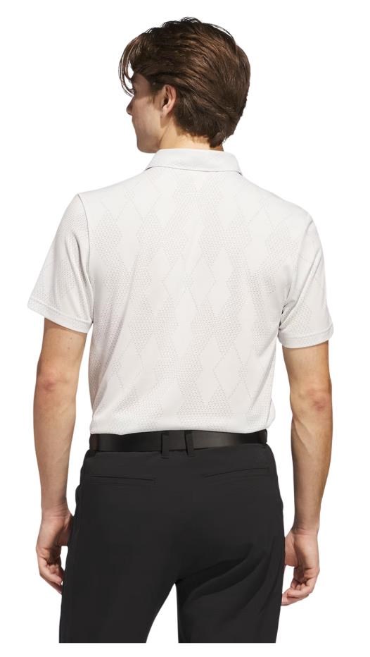Adidas Ultimate365 Micro Texture Herren Poloshirt, weiss