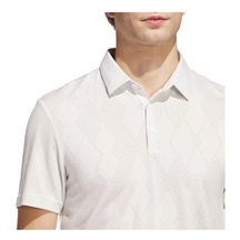 Adidas Ultimate365 Micro Texture Herren Poloshirt, weiss