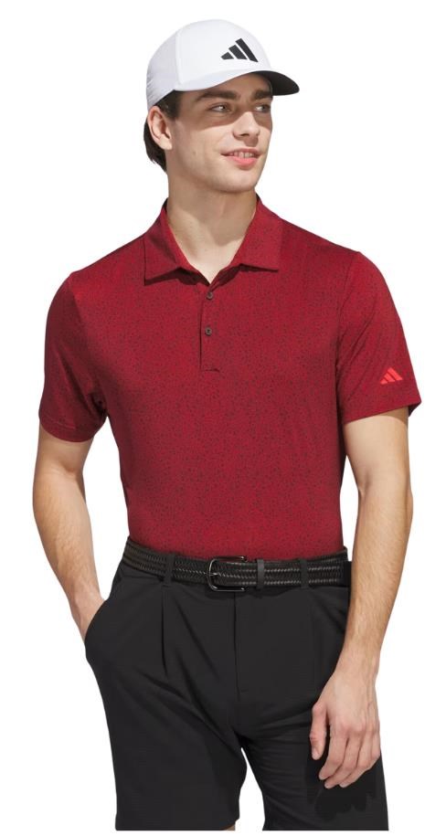 Adidas Ultimate365 Mini Bunker Herren Poloshirt, aurora ruby