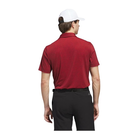 Adidas Ultimate365 Mini Bunker Herren Poloshirt, aurora ruby