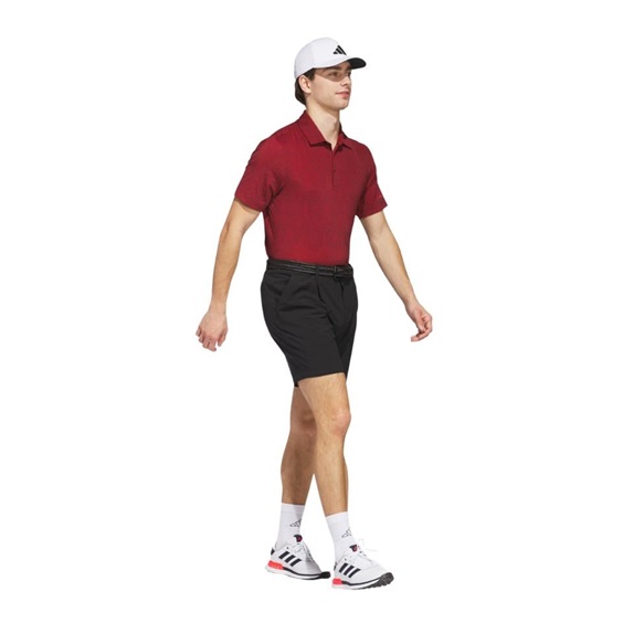 Adidas Ultimate365 Mini Bunker Herren Poloshirt, aurora ruby