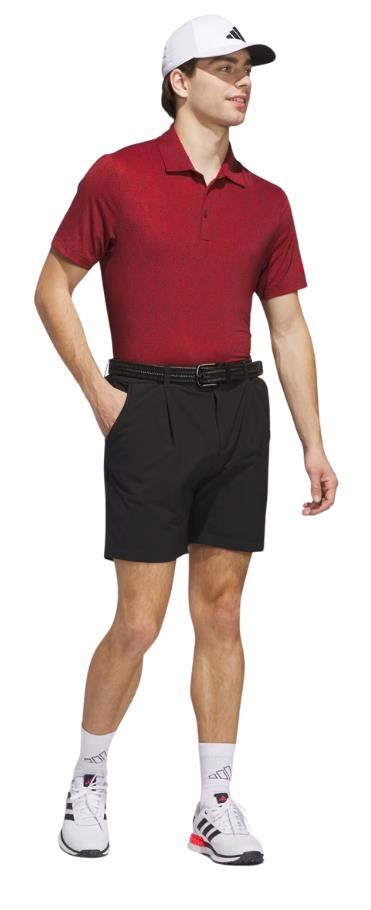 Adidas Ultimate365 Mini Bunker Herren Poloshirt, aurora ruby
