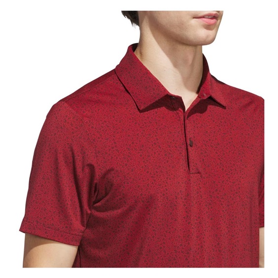 Adidas Ultimate365 Mini Bunker Herren Poloshirt, aurora ruby