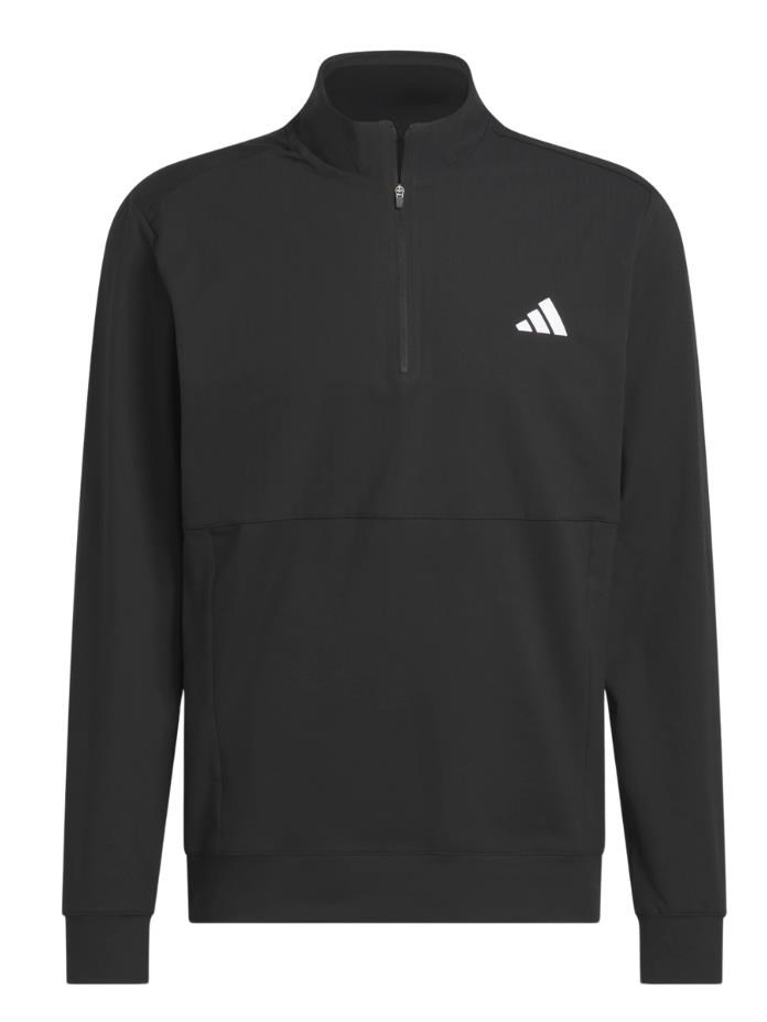 Adidas Tour 1/4-zip Herren Sweatshirt, schwarz