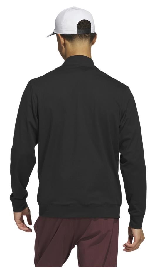 Adidas Tour 1/4-zip Herren Sweatshirt, schwarz