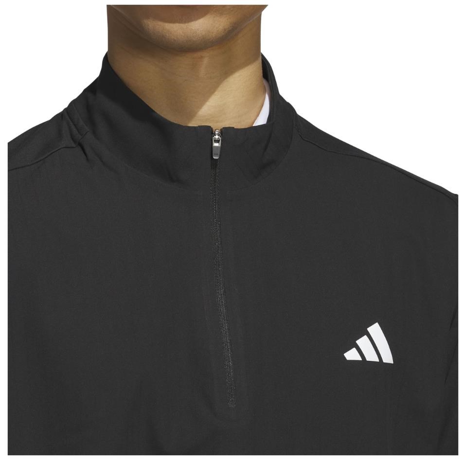 Adidas Tour 1/4-zip Herren Sweatshirt, schwarz