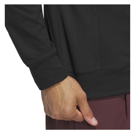 Adidas Tour 1/4-zip Herren Sweatshirt, schwarz
