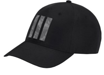 Adidas Tour 3-Stripies Print Herren Cap, schwarz