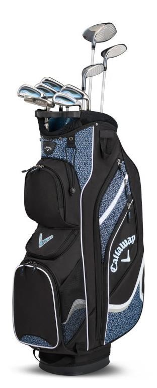Callaway Solaire 10PC Damen Golfset, blau
