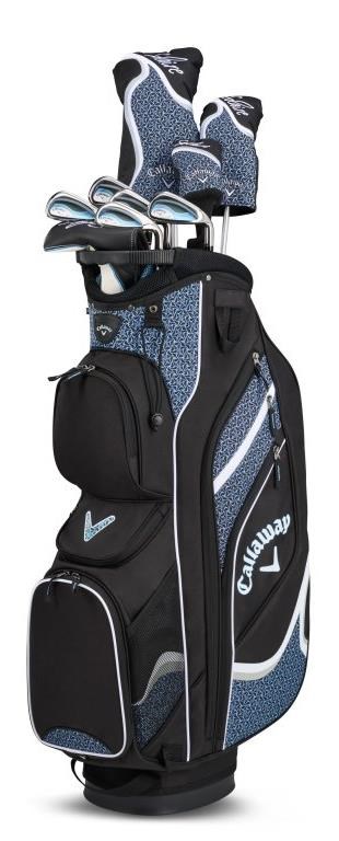 Callaway Solaire 10PC Damen Golfset, blau