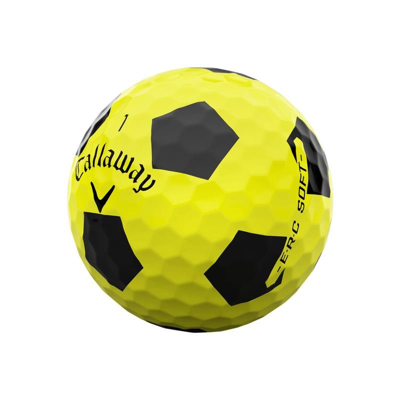 Callaway ERC Soft Truvis Yellow Golfbälle, gelb