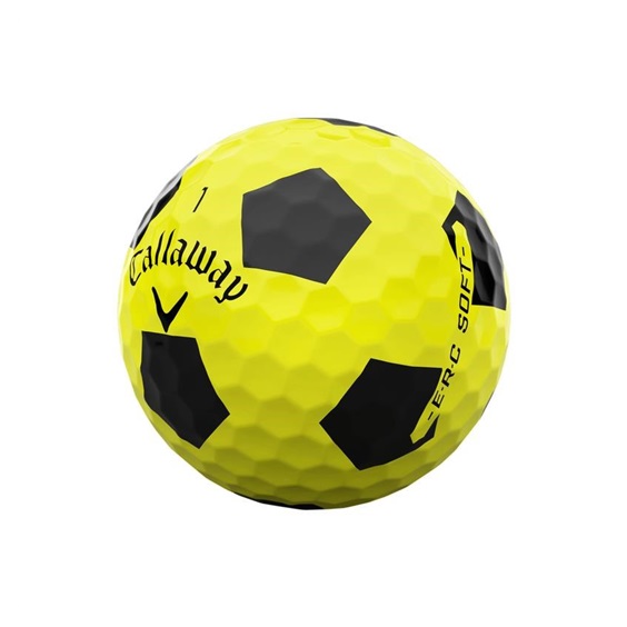 Callaway ERC Soft Truvis Yellow Golfbälle, gelb