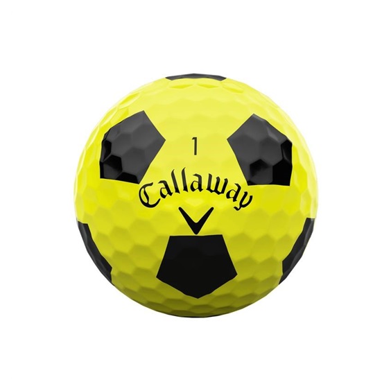 Callaway ERC Soft Truvis Yellow Golfbälle, gelb