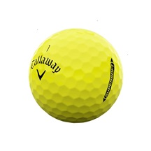 Callaway Supersoft Golfbälle,gelb