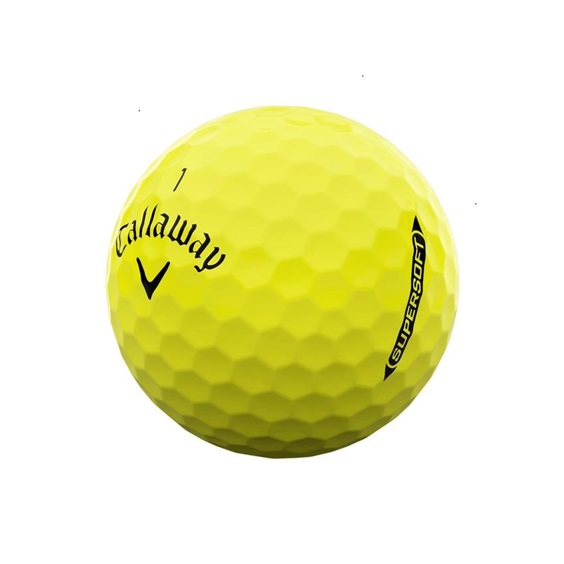 Callaway Supersoft Golfbälle,gelb