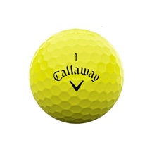 Callaway Supersoft Golfbälle,gelb