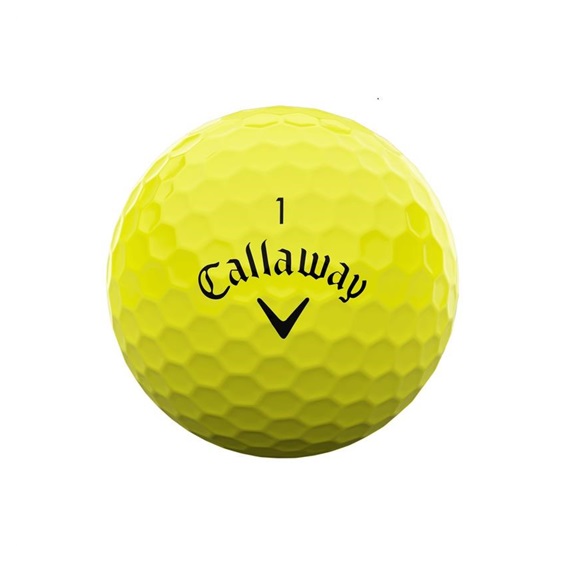 Callaway Supersoft Golfbälle,gelb