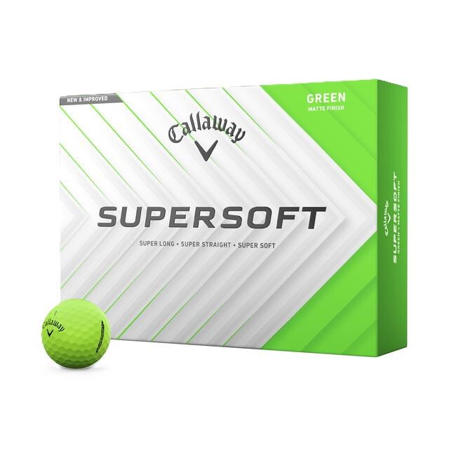 Callaway Supersoft Golfbälle, grün